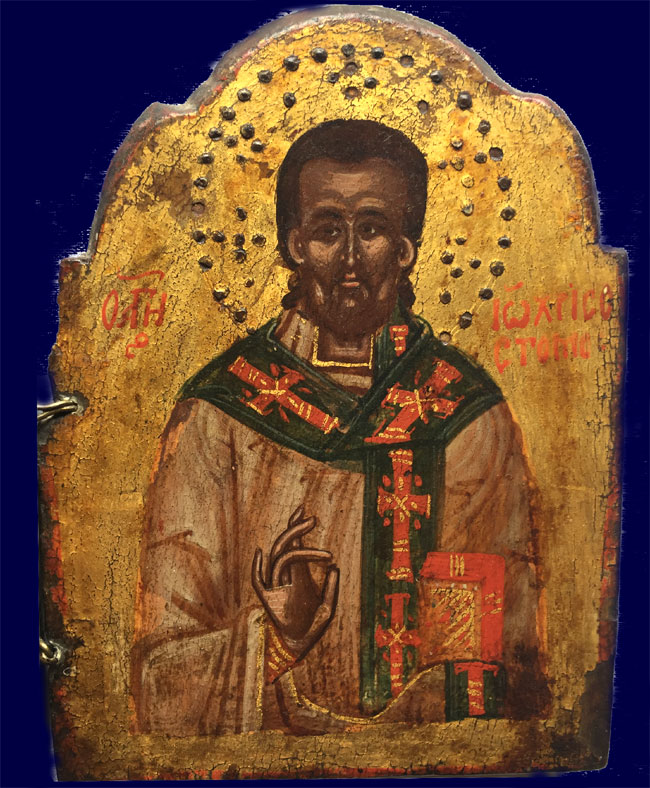 JOHANNES CHRYSOSTOMUS, rechter Flügel