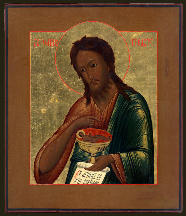 HEILIGER JOHANNES DER TÄUFER